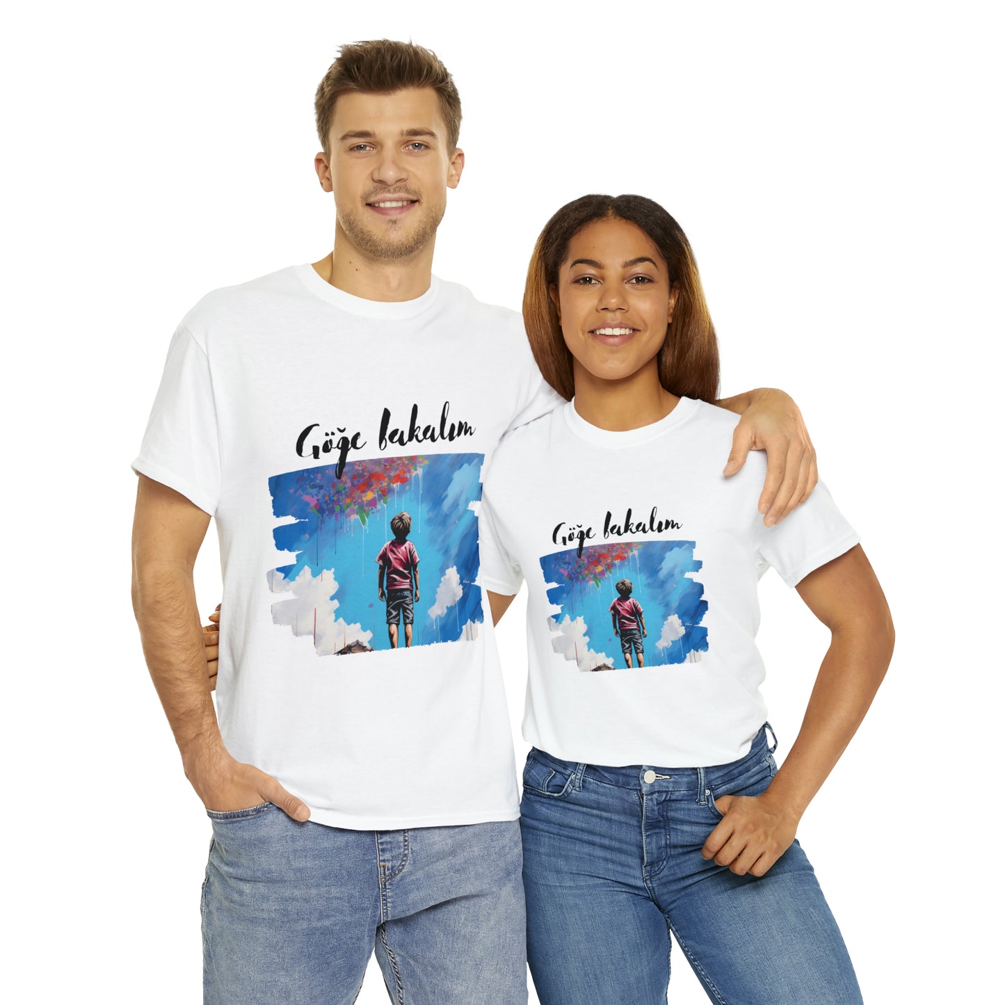 Unisex T-Shirt - Göğe Bakalım