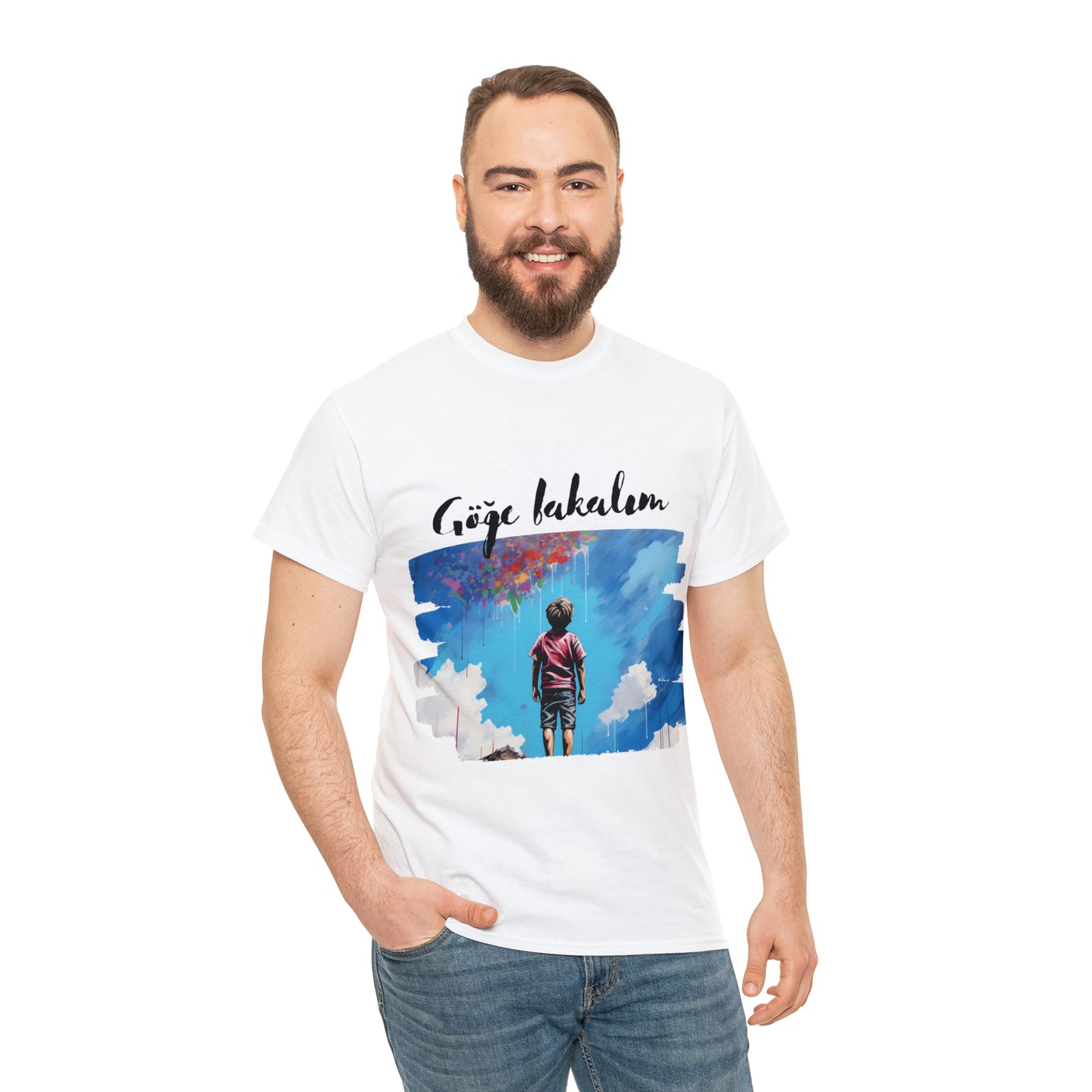 Unisex T-Shirt - Göğe Bakalım