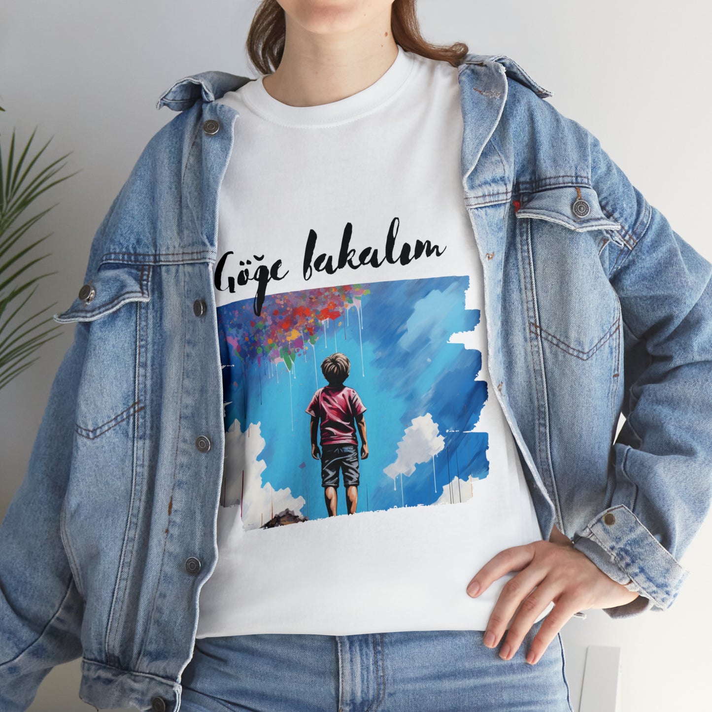 Unisex T-Shirt - Göğe Bakalım